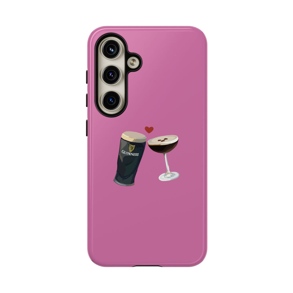 Pint & Wine Glass (Pink) Tough Case