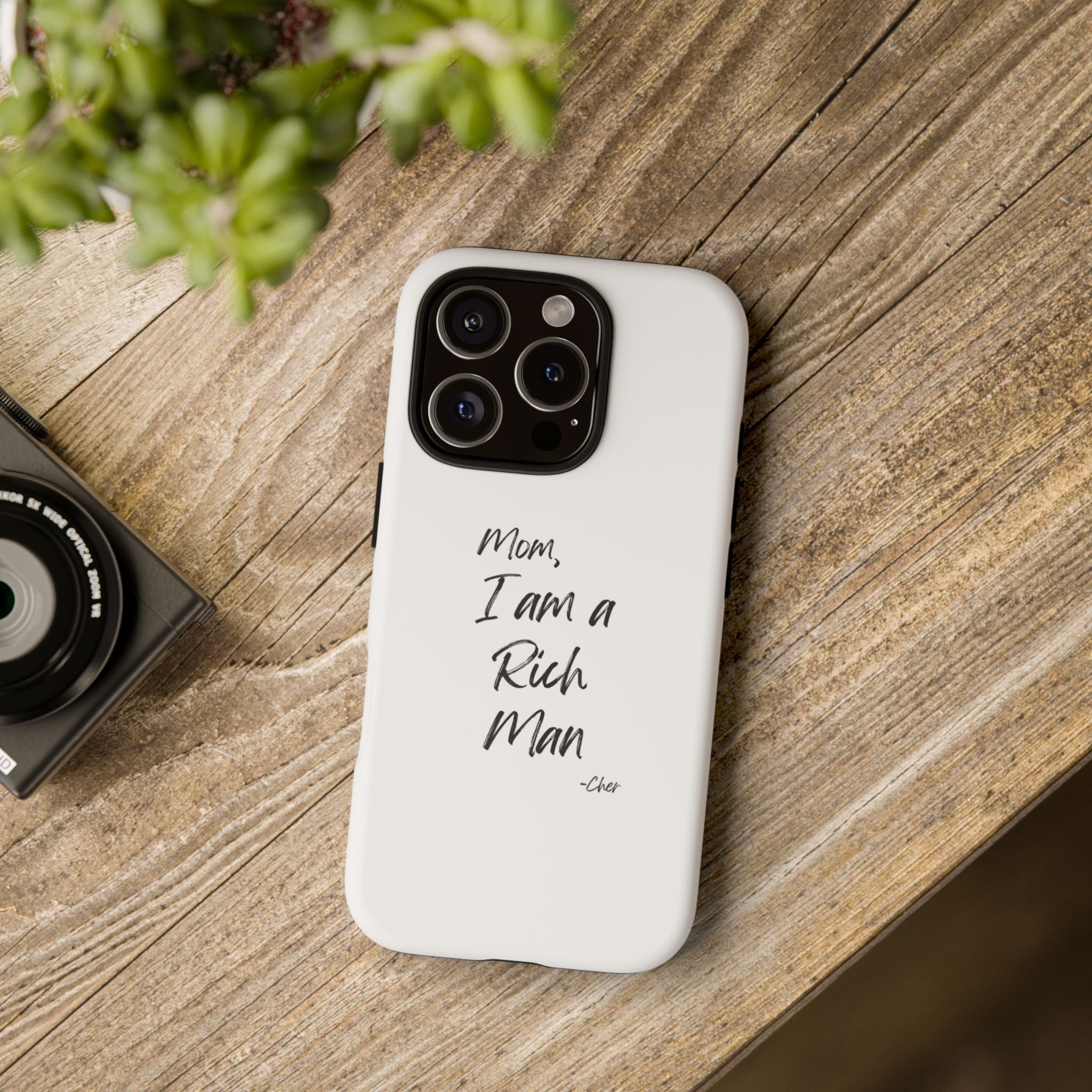 I Am a Rich Man Phone Case