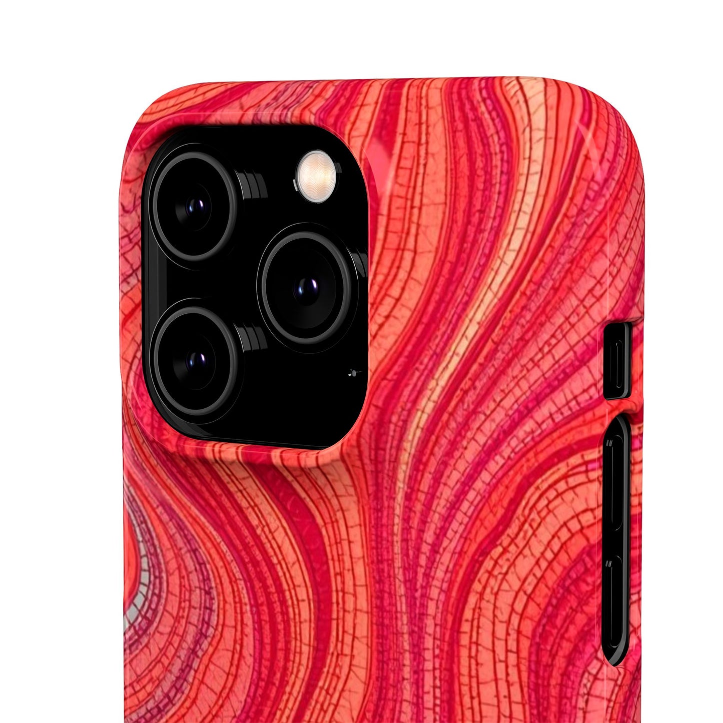 Retro Wavy Red Case
