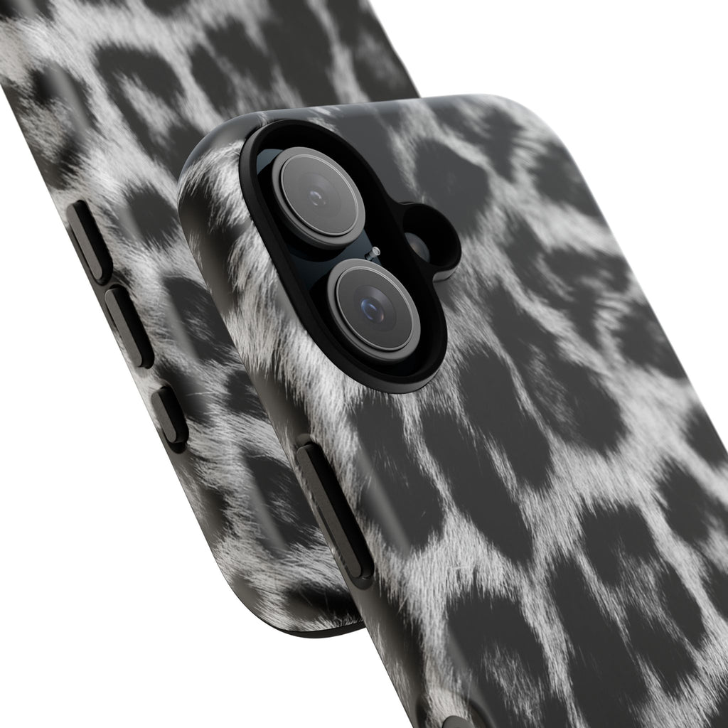 B&W Leopard Phone Case