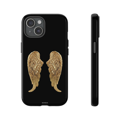 Gold Angel Wings Tough Case