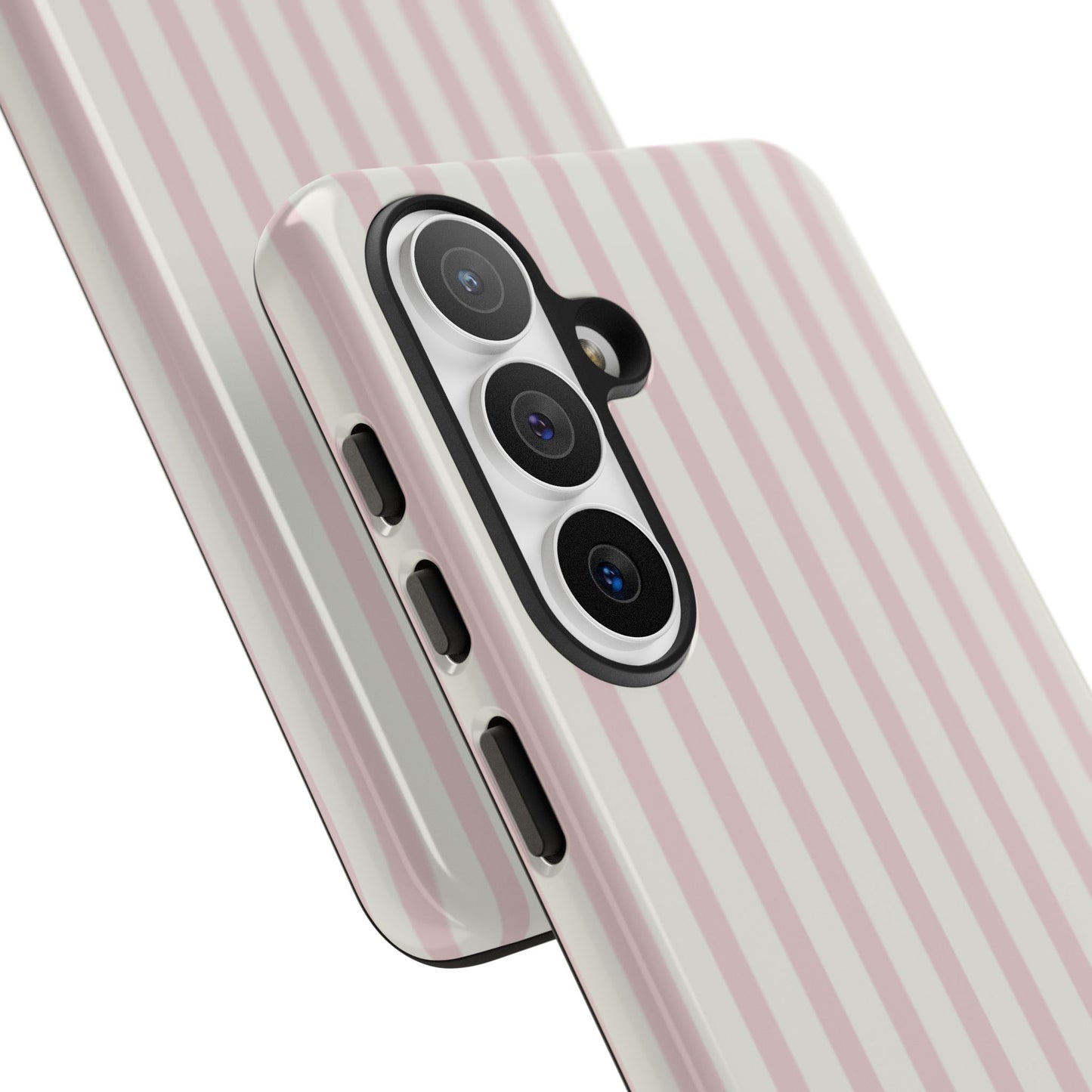 Light Pink Stripe Tough Phone Case
