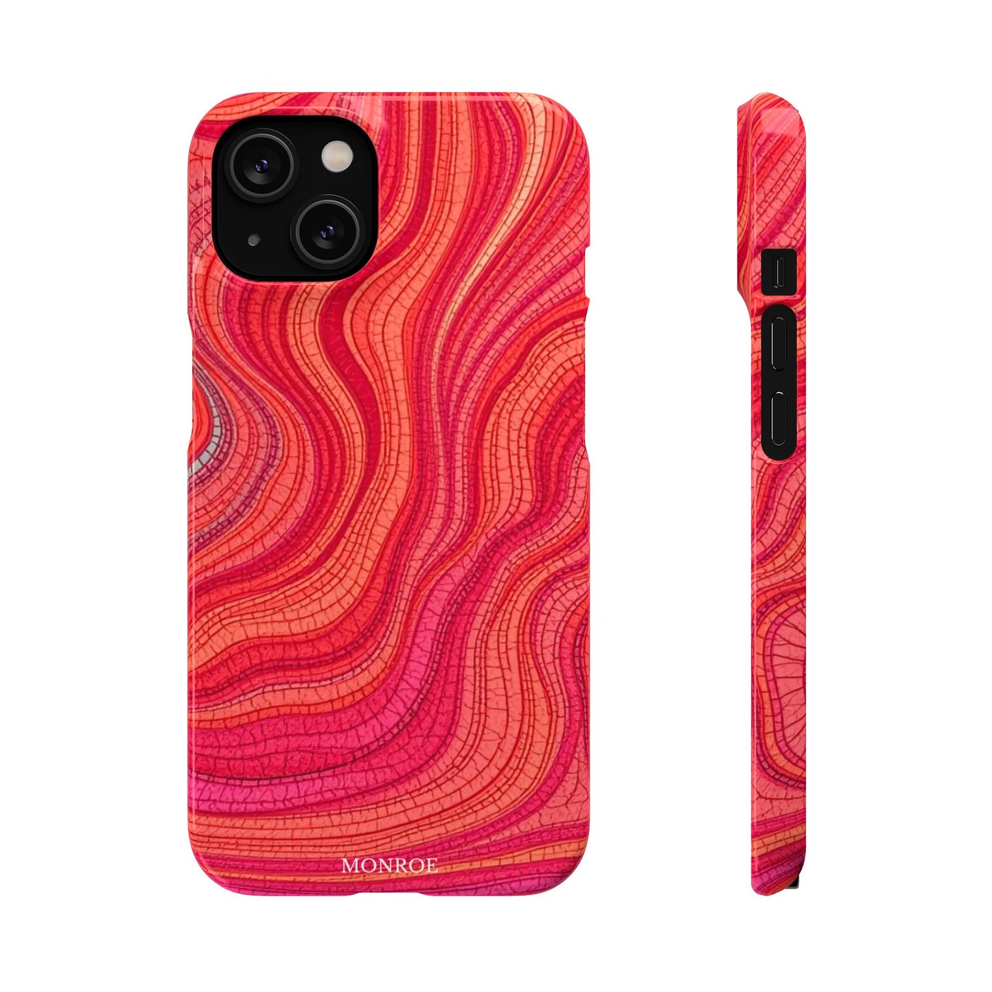 Retro Wavy Red Case