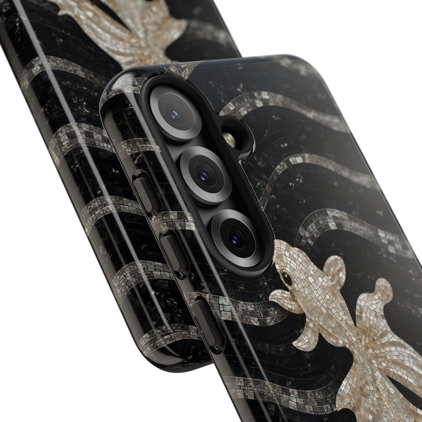 Midnight Fish Mosaic Case