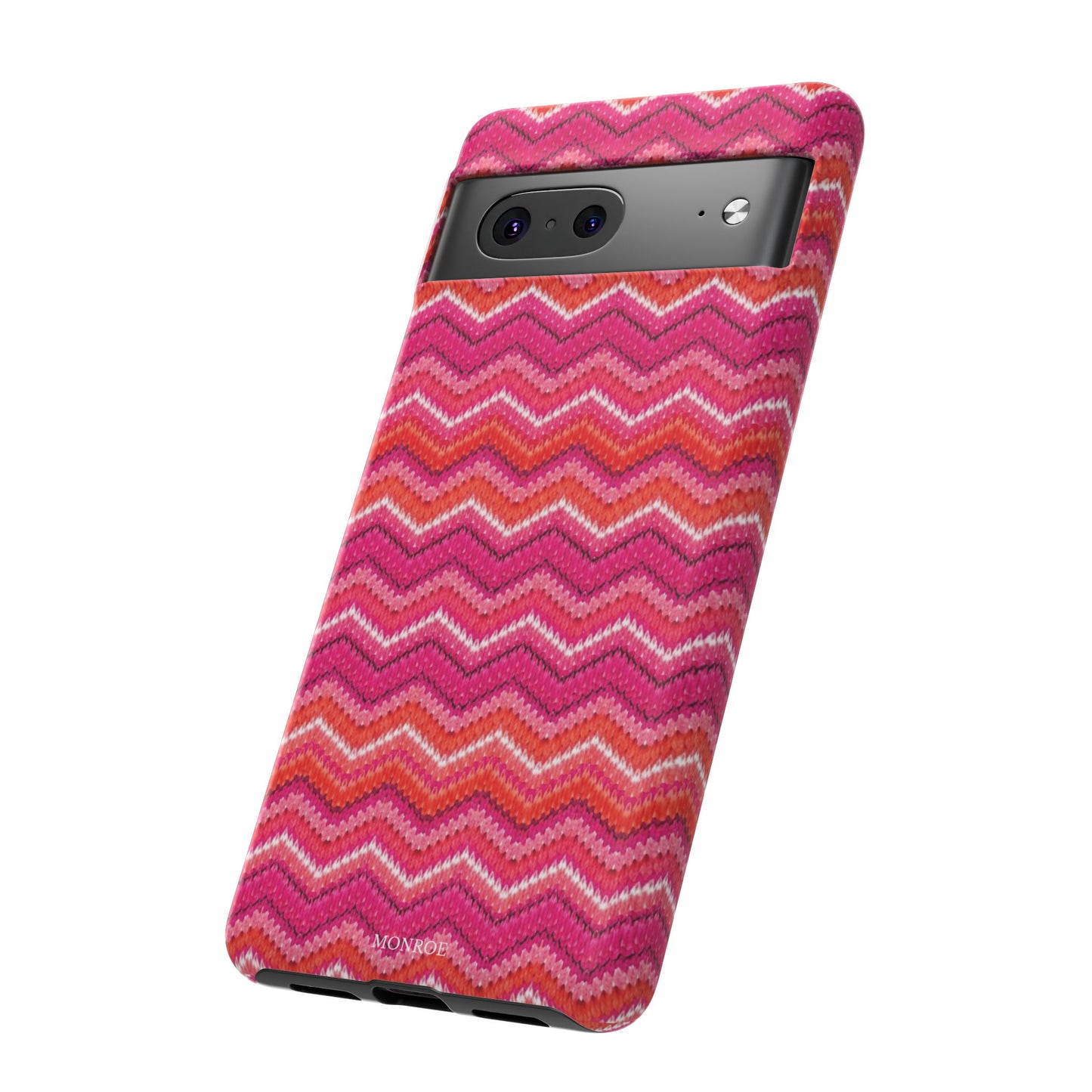 Pink Zigzag Tough Case