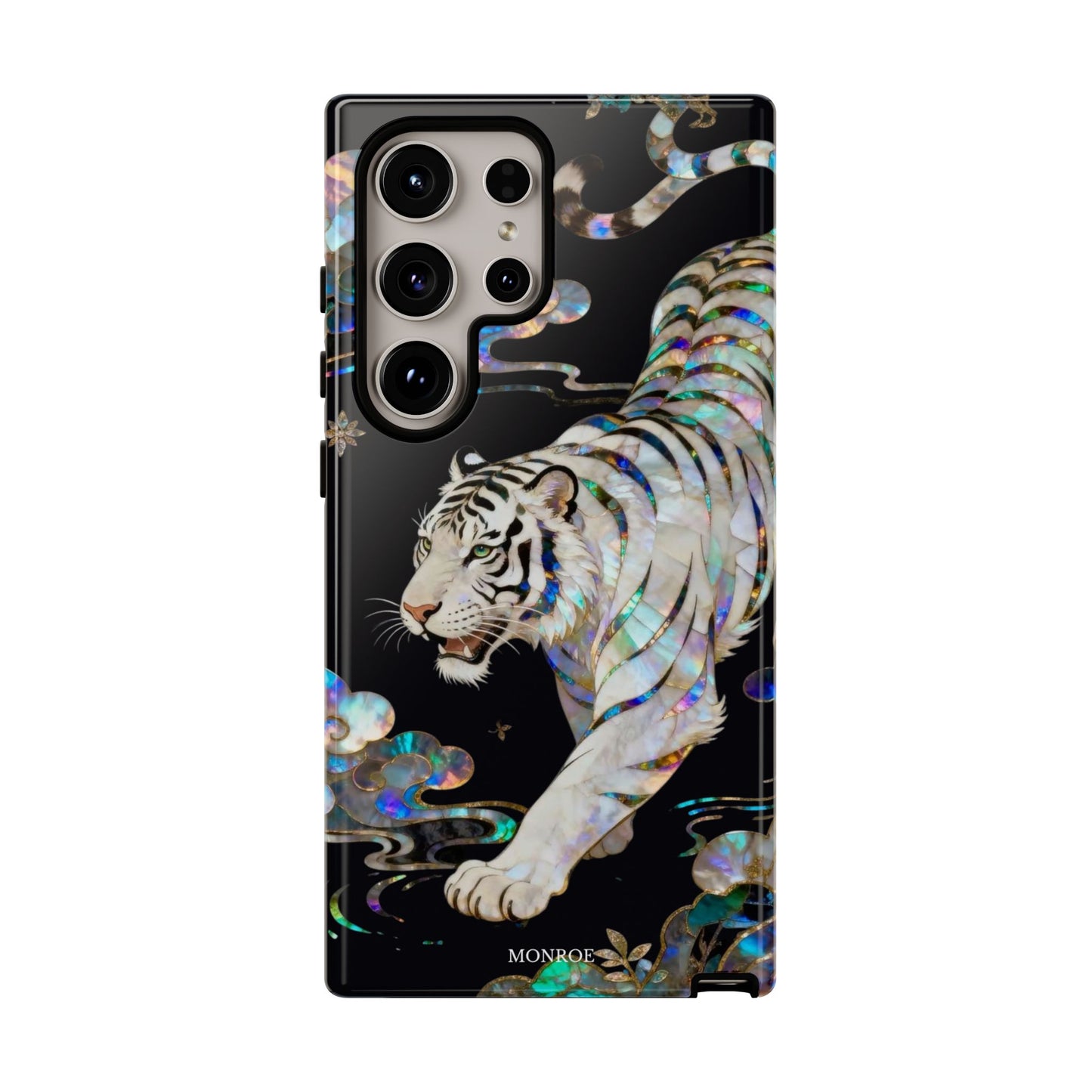 Iridescent White Tiger Tough Case