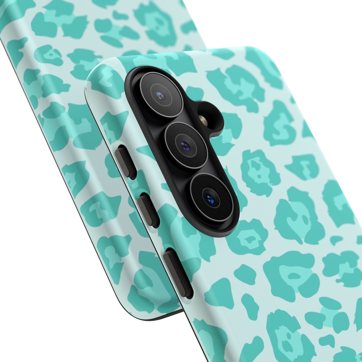 Teal Leopard Tough Case