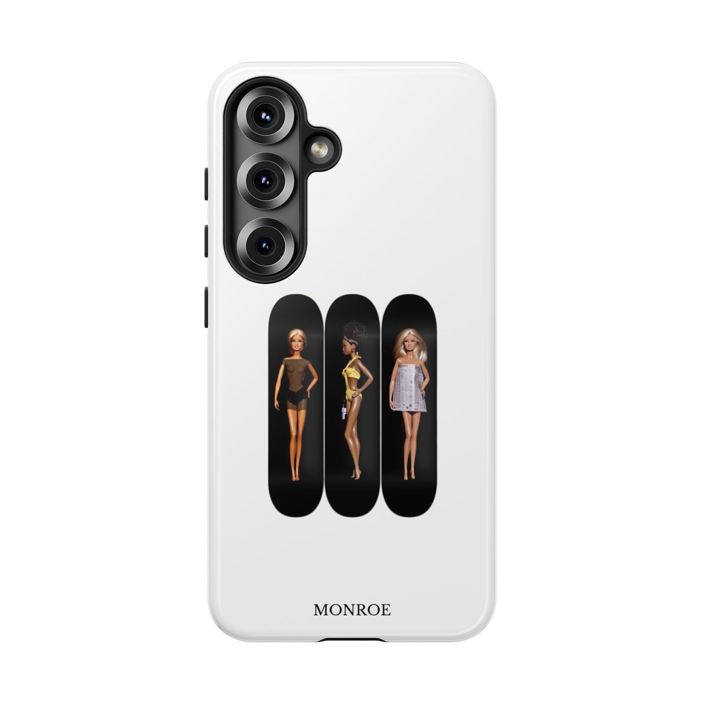 Retro Doll Skateboard Tough Case