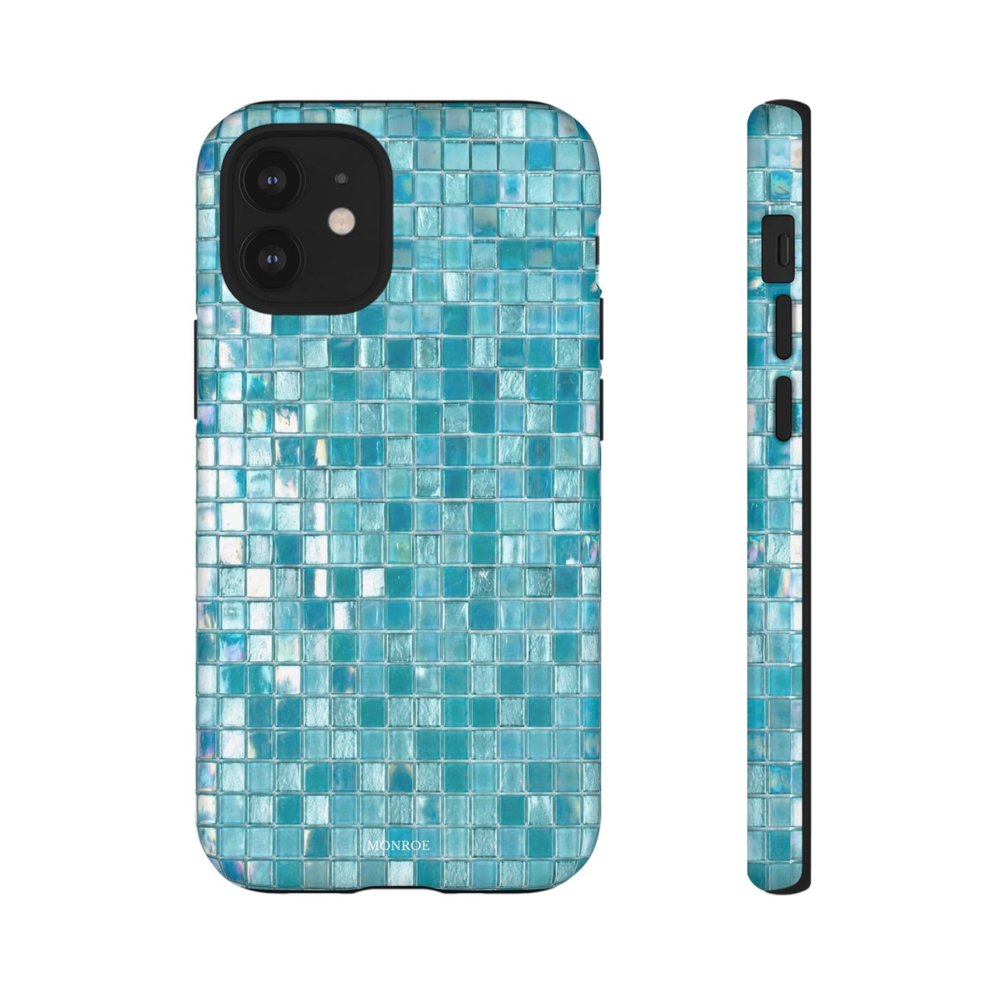 Hot Blue Mosaic Tile Tough Case