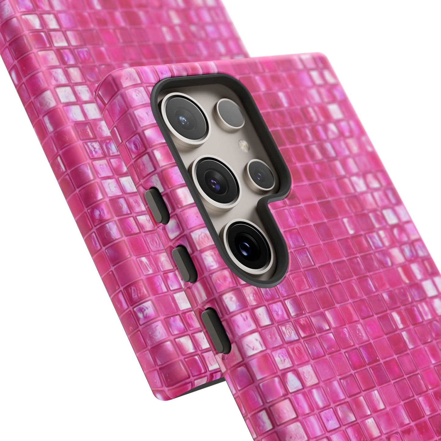 Hot Pink Mosaic Tough Case