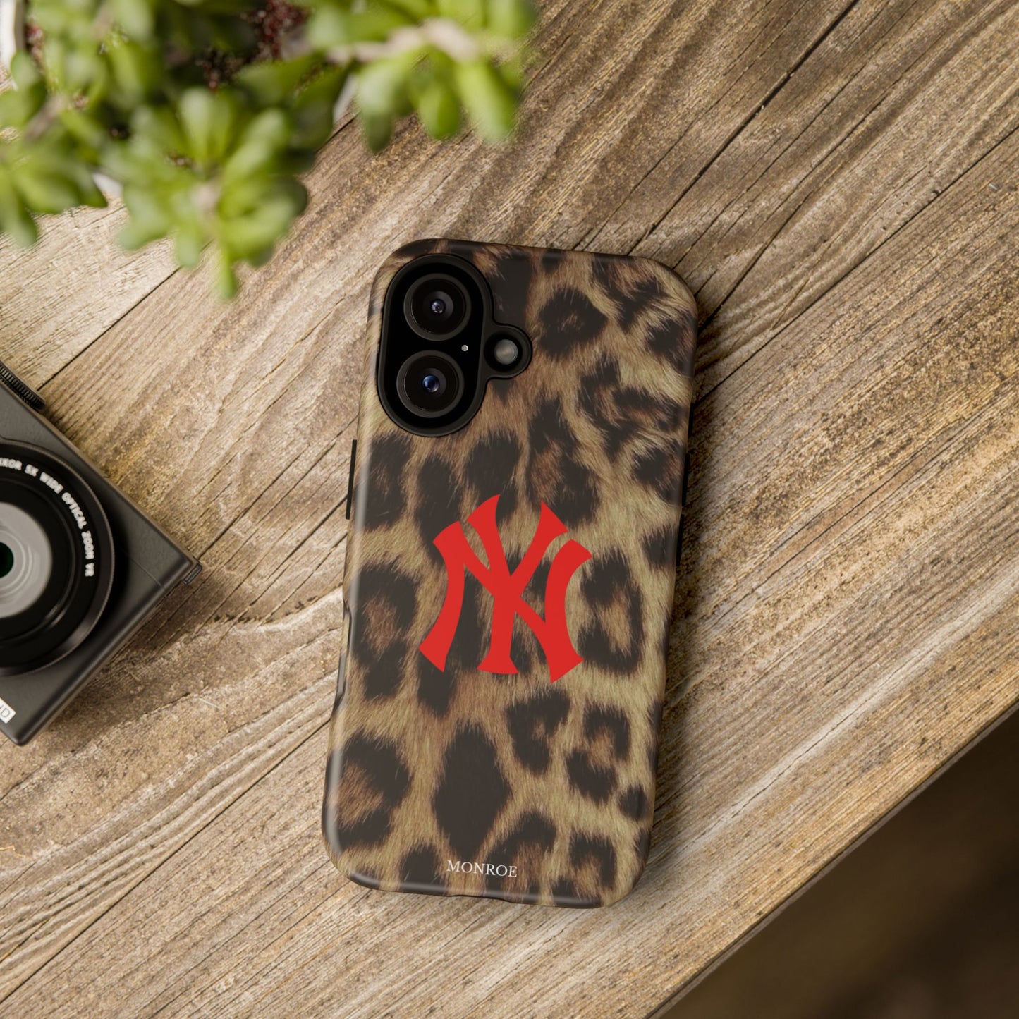 Leopard Print NY Tough Case
