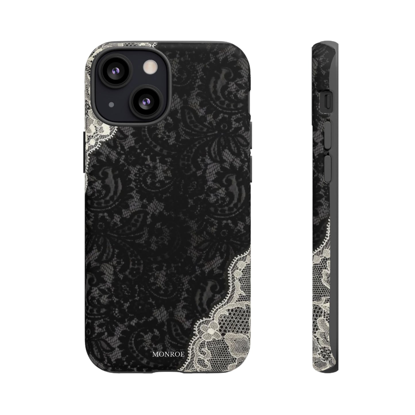 Black & White Edged Tough Case