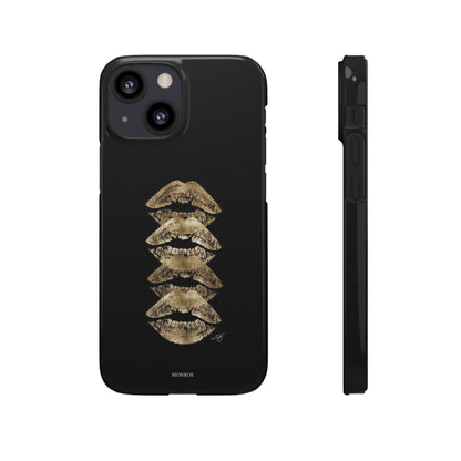Gold Kiss Stack Case