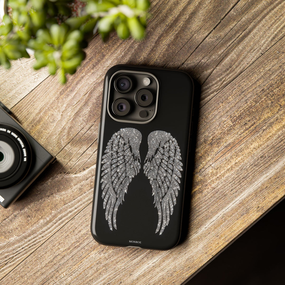 Silver Angel Wings Tough Case
