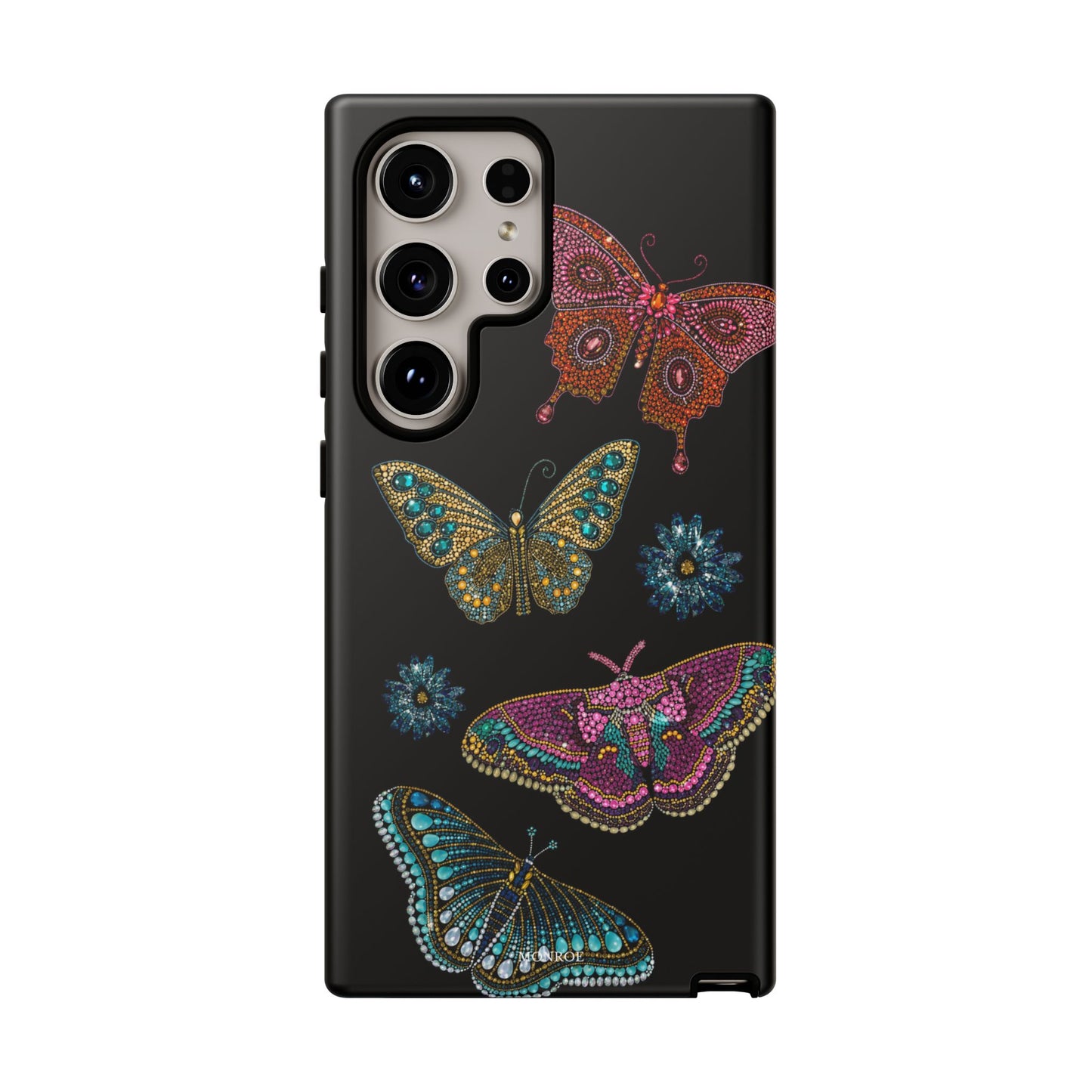 Butterfly Beaded Tough Case