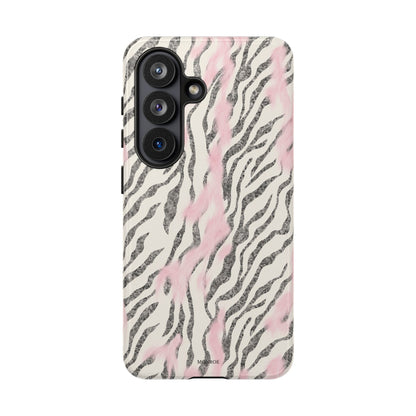 Light Pink Zebra Tough Case
