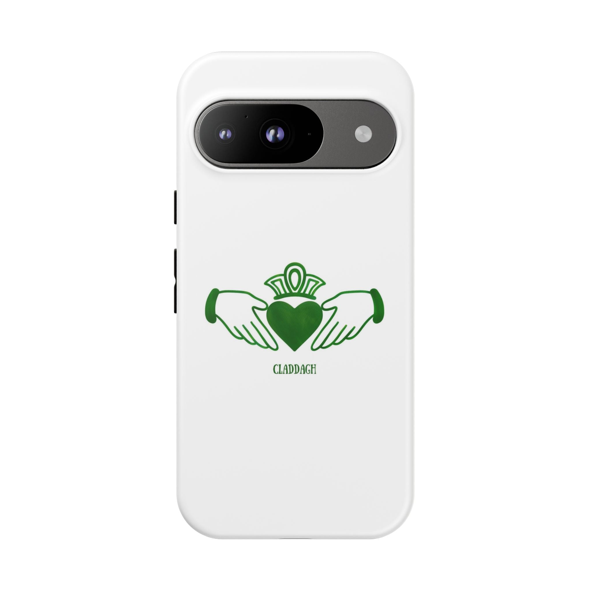 Irish Claddagh Symbol Green Tough Case