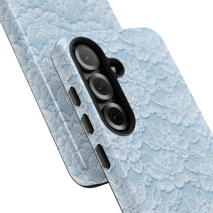 Glacier Blue Lace Tough Case