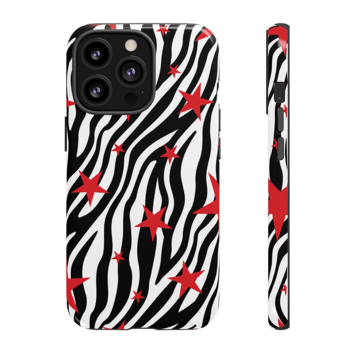 Zebra Red Stripes Tough Case