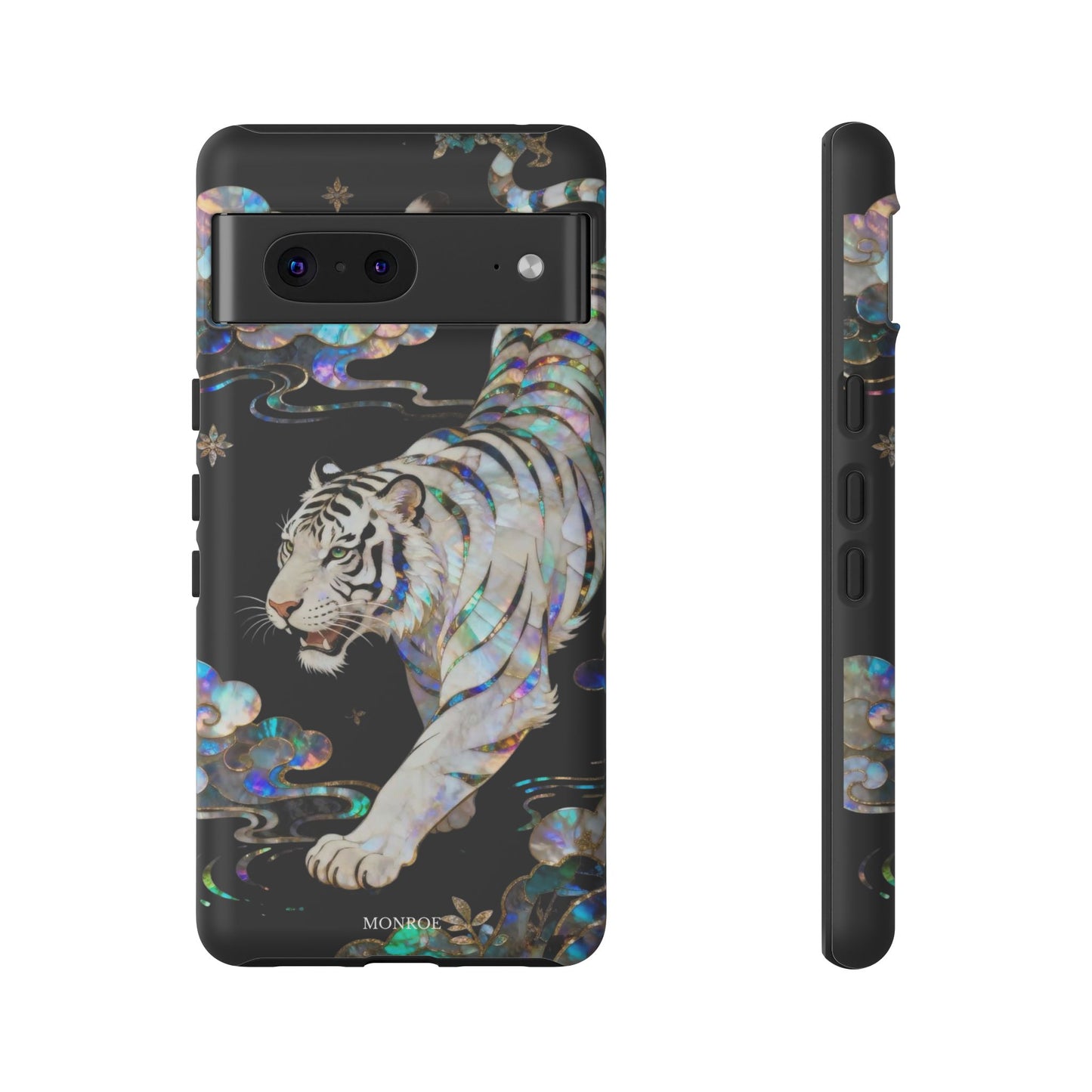 Iridescent White Tiger Tough Case
