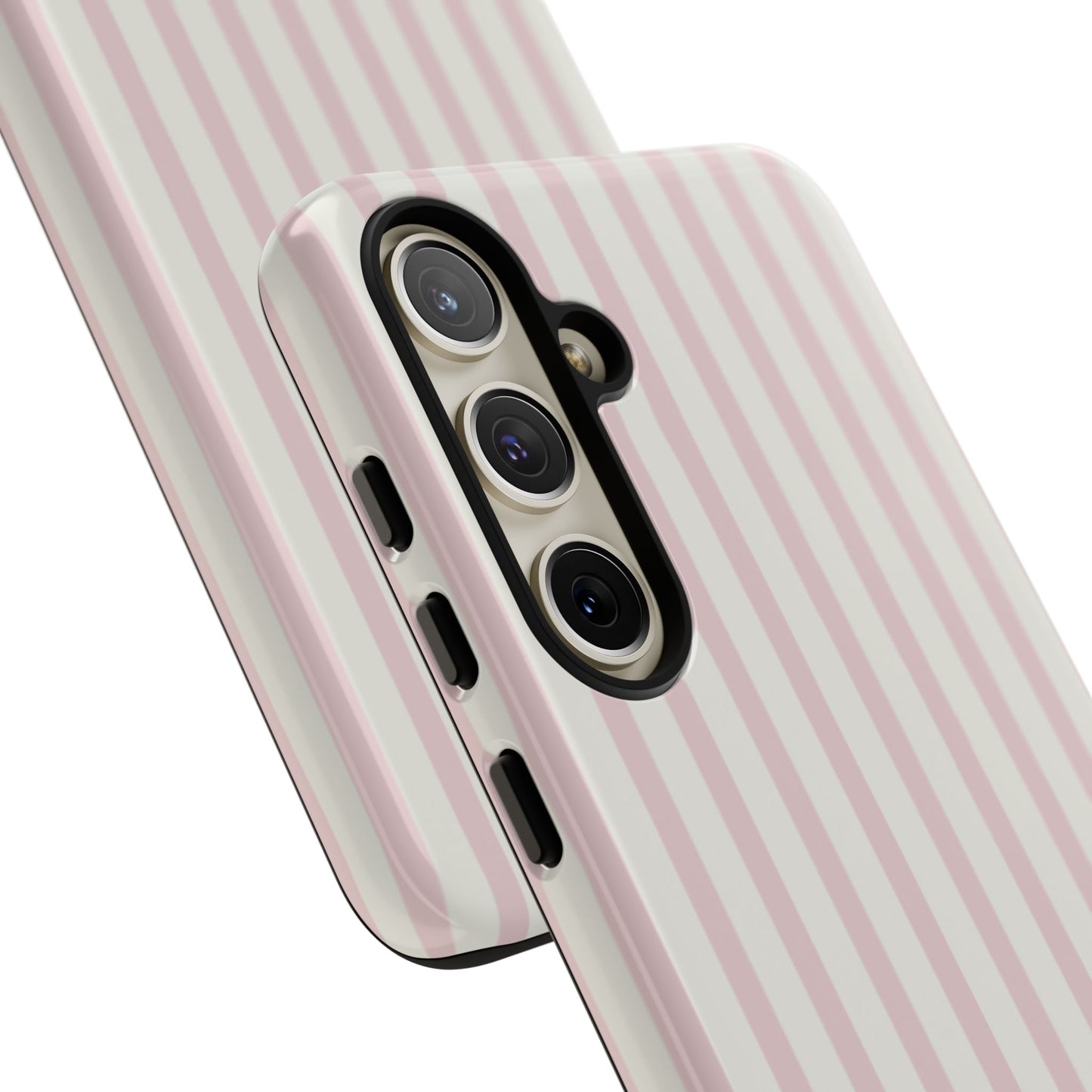 Light Pink Stripe Tough Phone Case