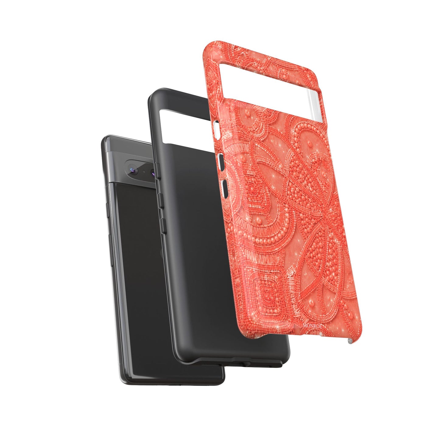 Coral Lace Tough Case