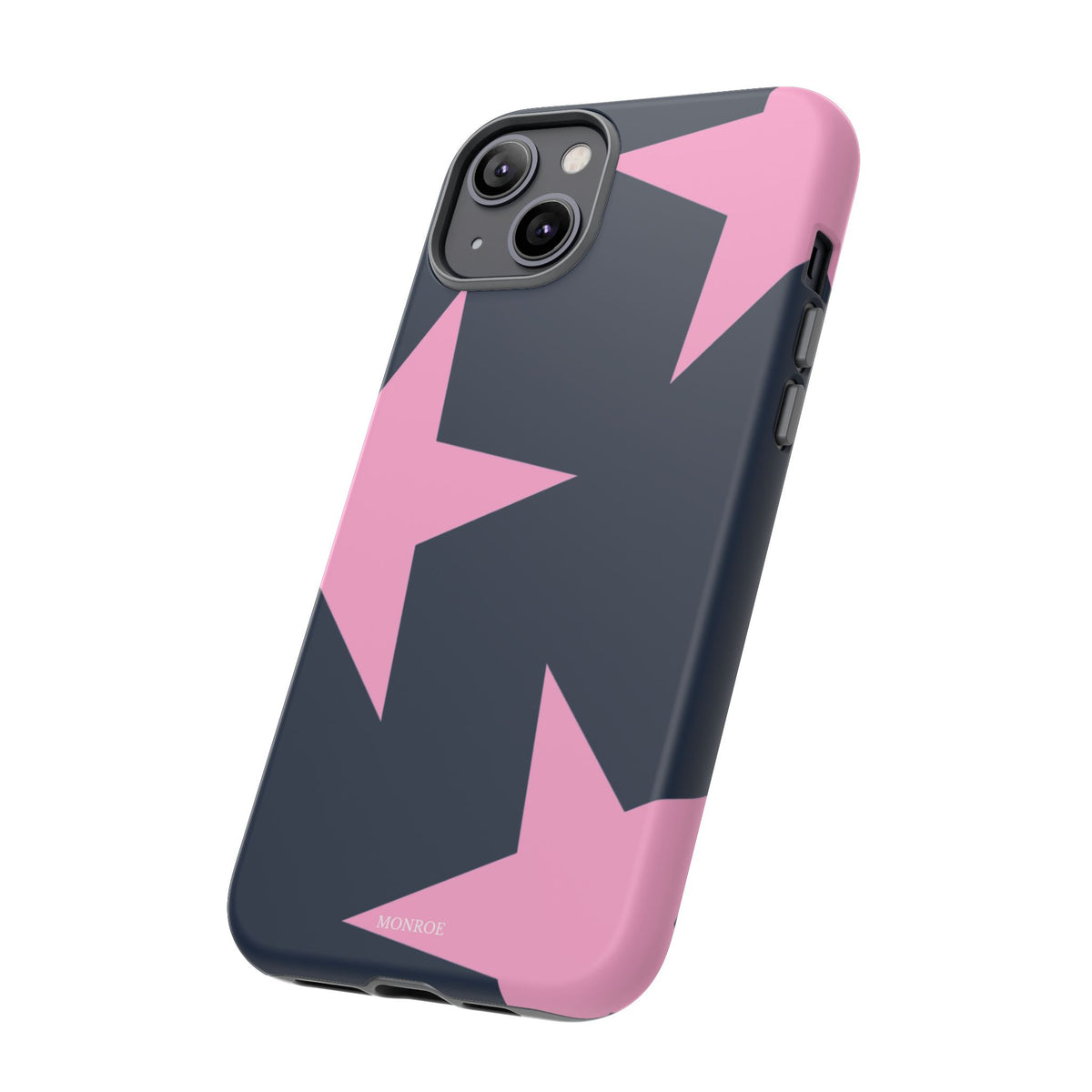 Navy & Pink Star Tough Cover