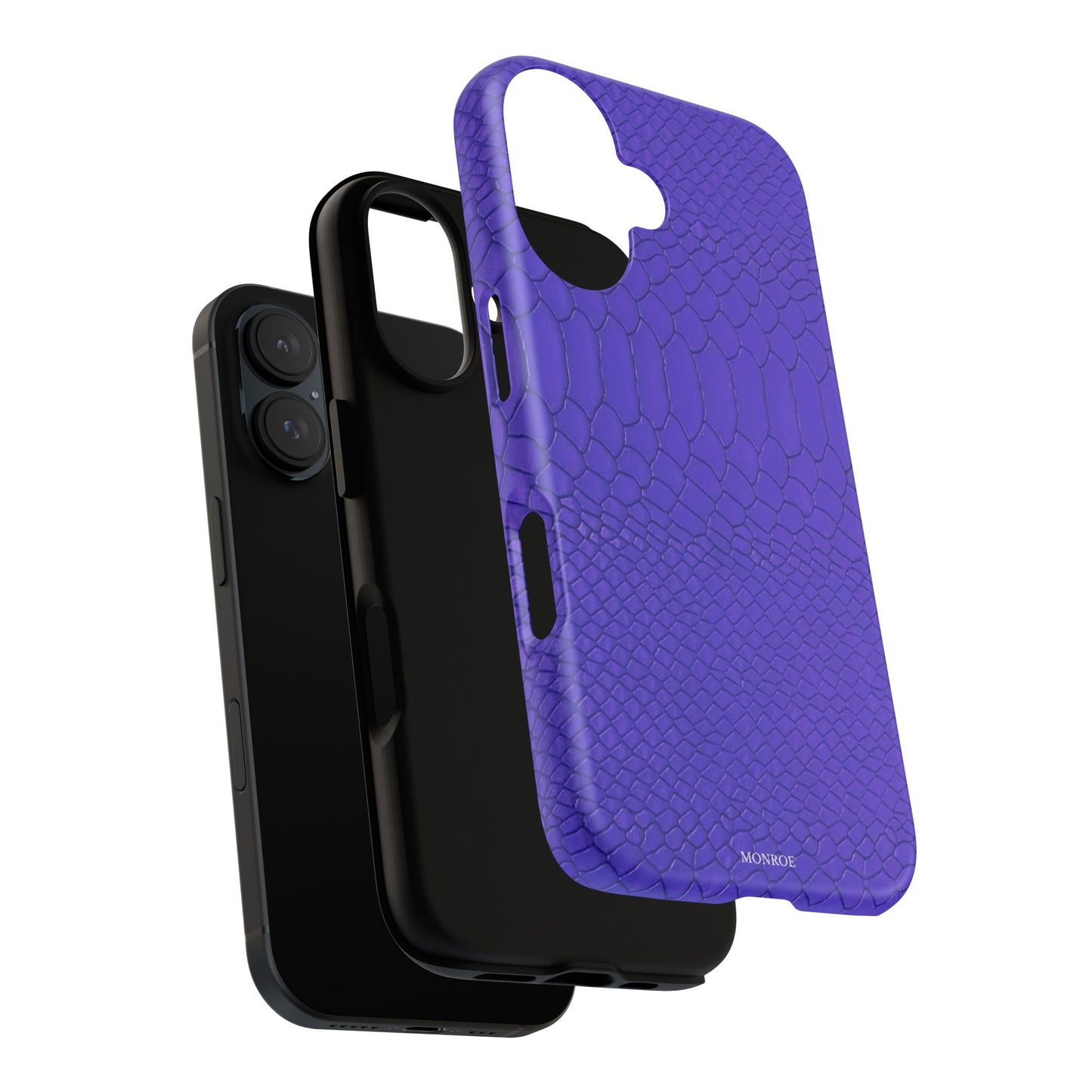 Dark Purple Snake Tough Case