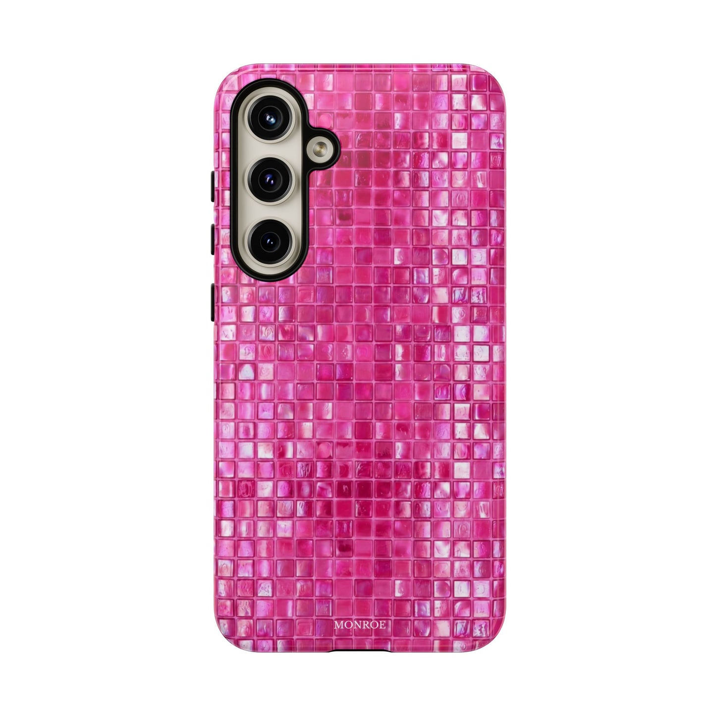 Hot Pink Mosaic Tough Case