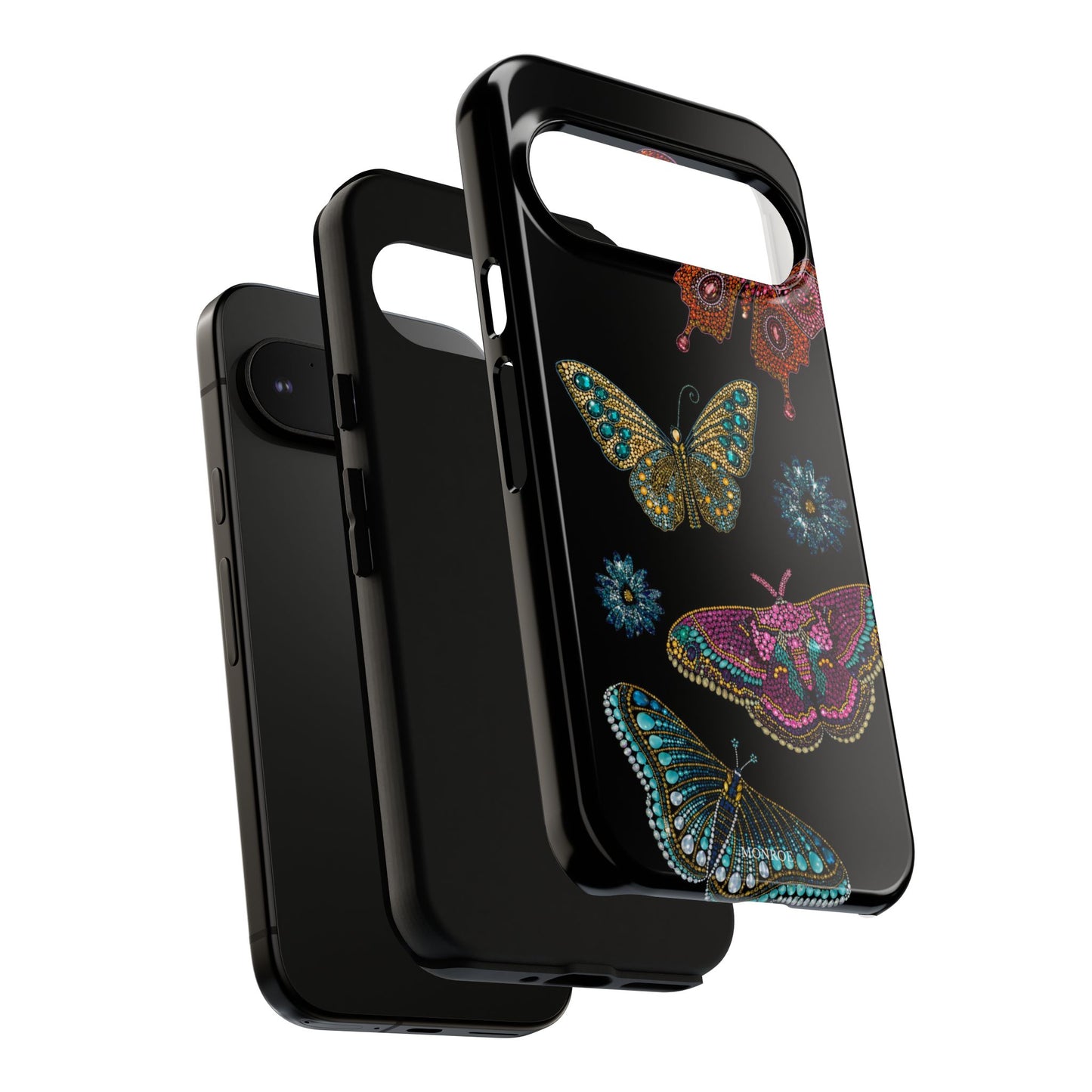 Butterfly Beaded Tough Case