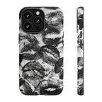 Black and Kiss Design Phone Case