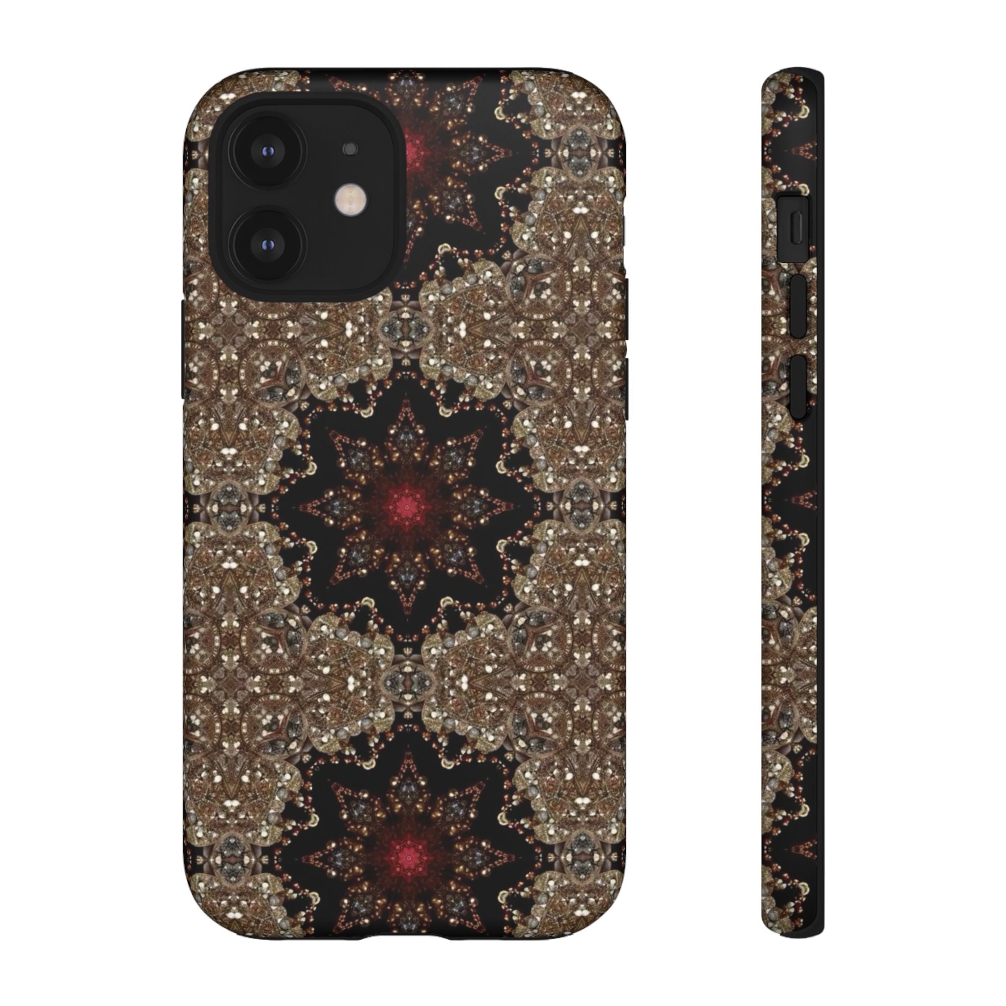 Brown Mandala Tough Protective Case