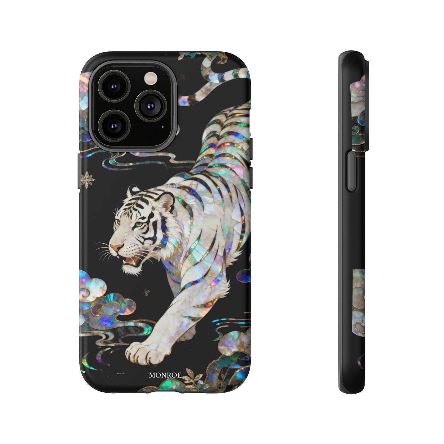 Iridescent White Tiger Tough Case