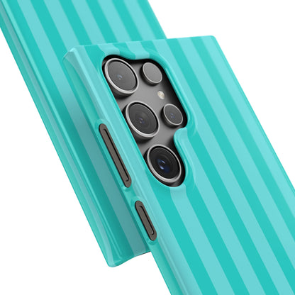 Striped Aqua Case