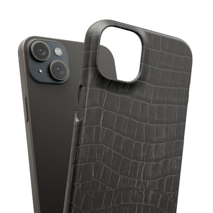 Black Croc Case