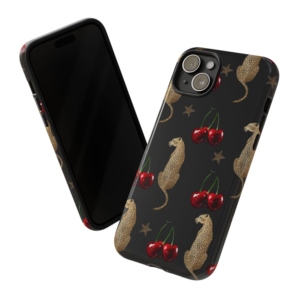 Leopards & Cherries Phone Case