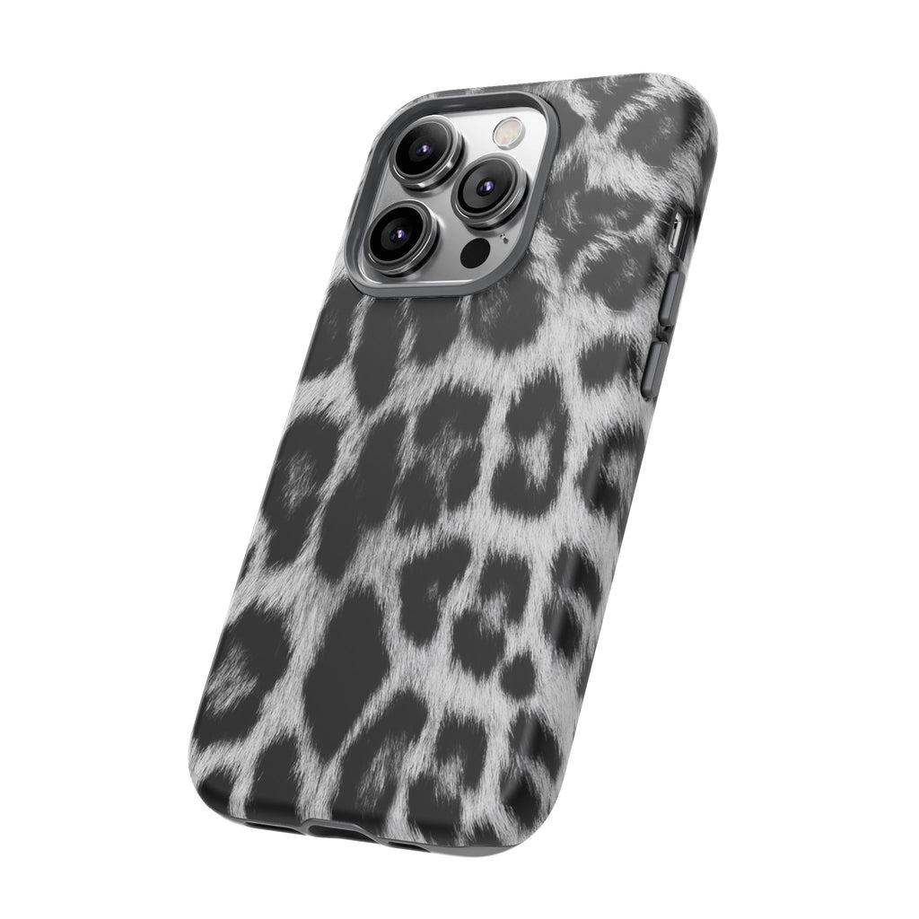 B&W Leopard Phone Case