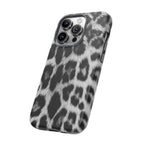B&W Leopard Phone Case