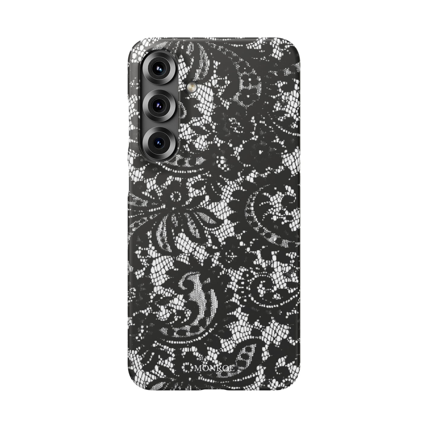 Black Lace Elegant Pattern Case