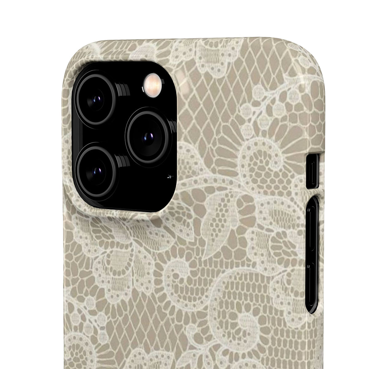 Vintage Beige Lace Case