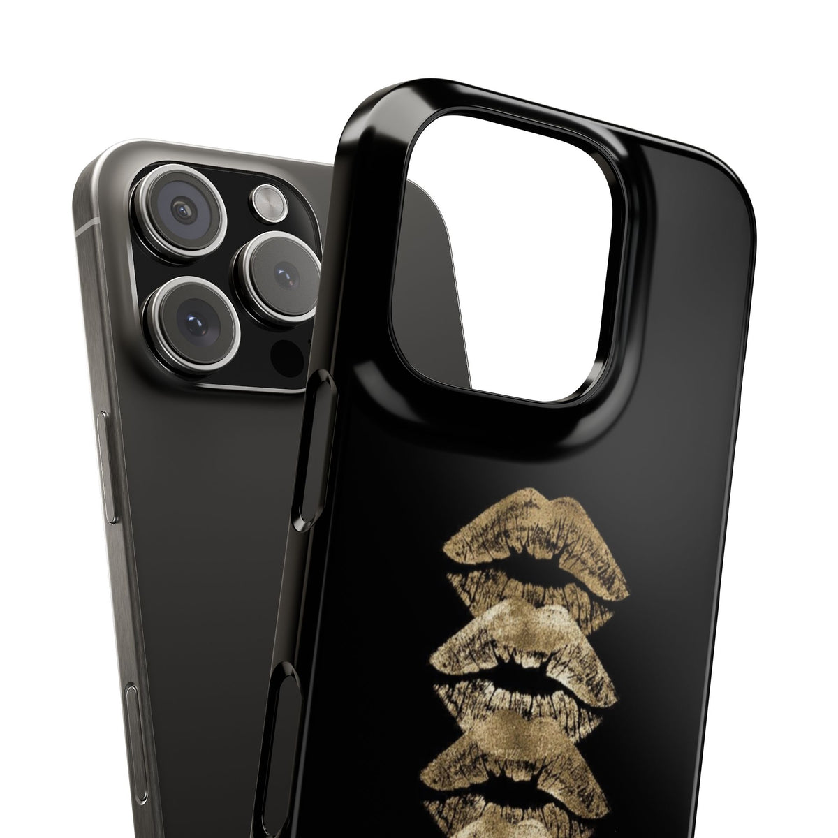 Gold Kiss Stack Case