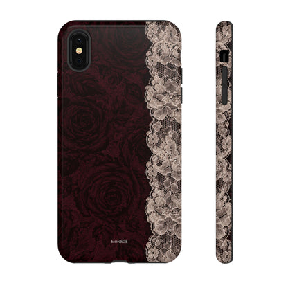 Burgundy Rose Tough Case