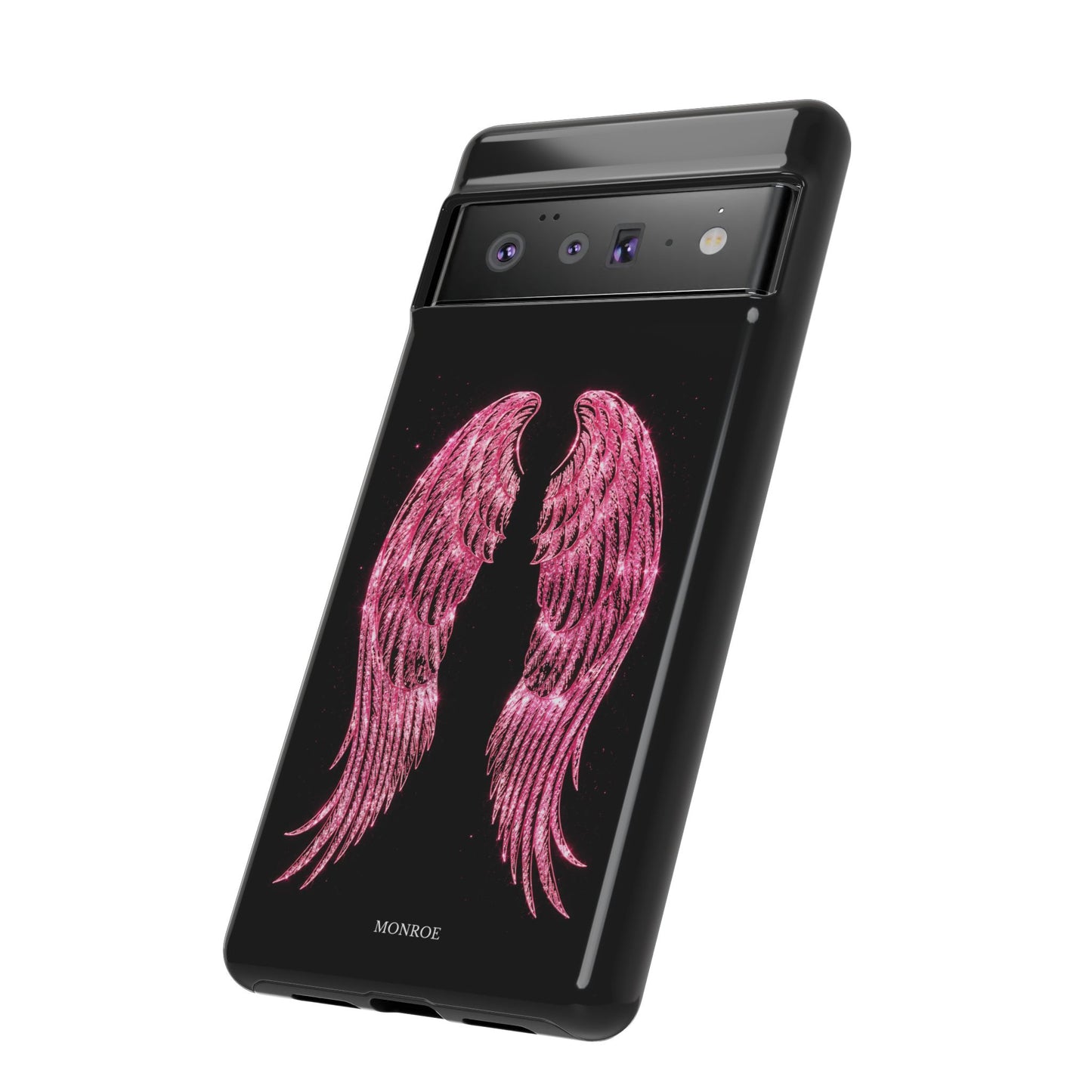 Pink Glitter Angel Tough Case