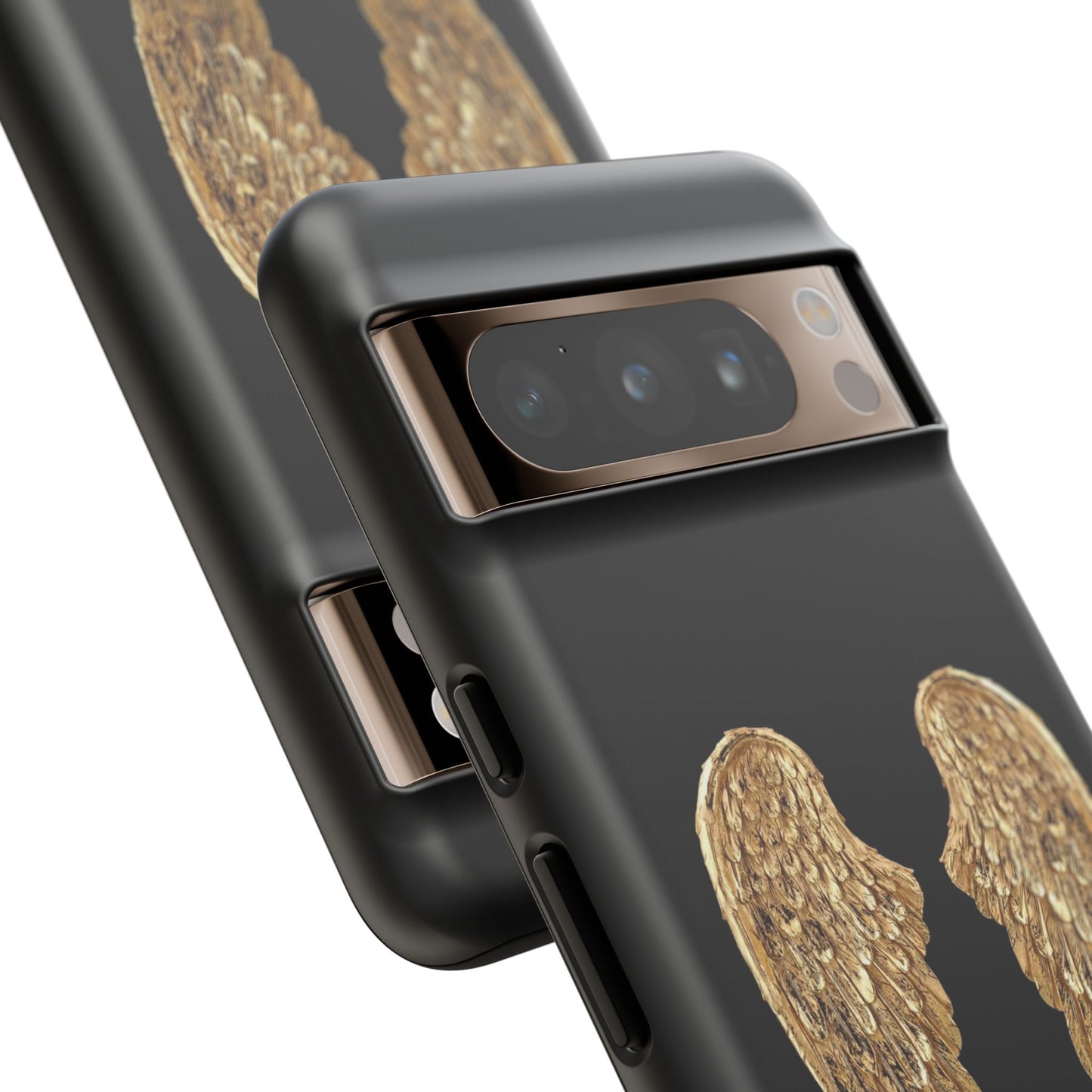 Gold Angel Wings Tough Case
