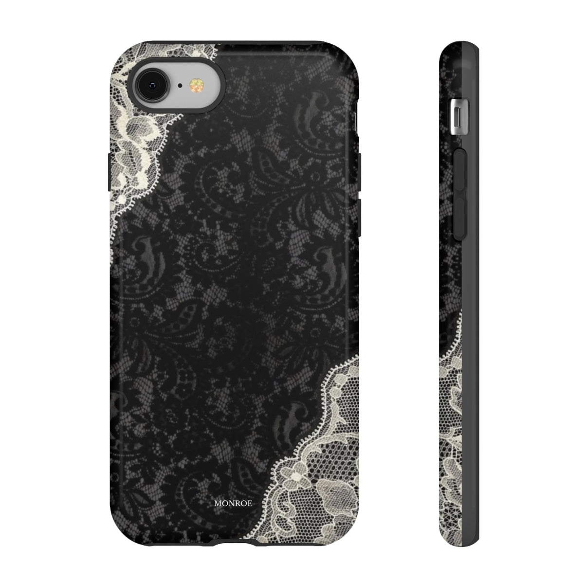 Black & White Edged Tough Case