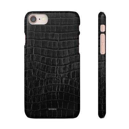 Black Croc Case