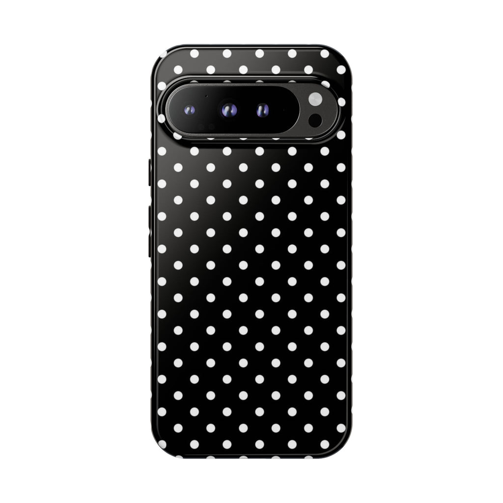 Black Polka Dot Phone Case