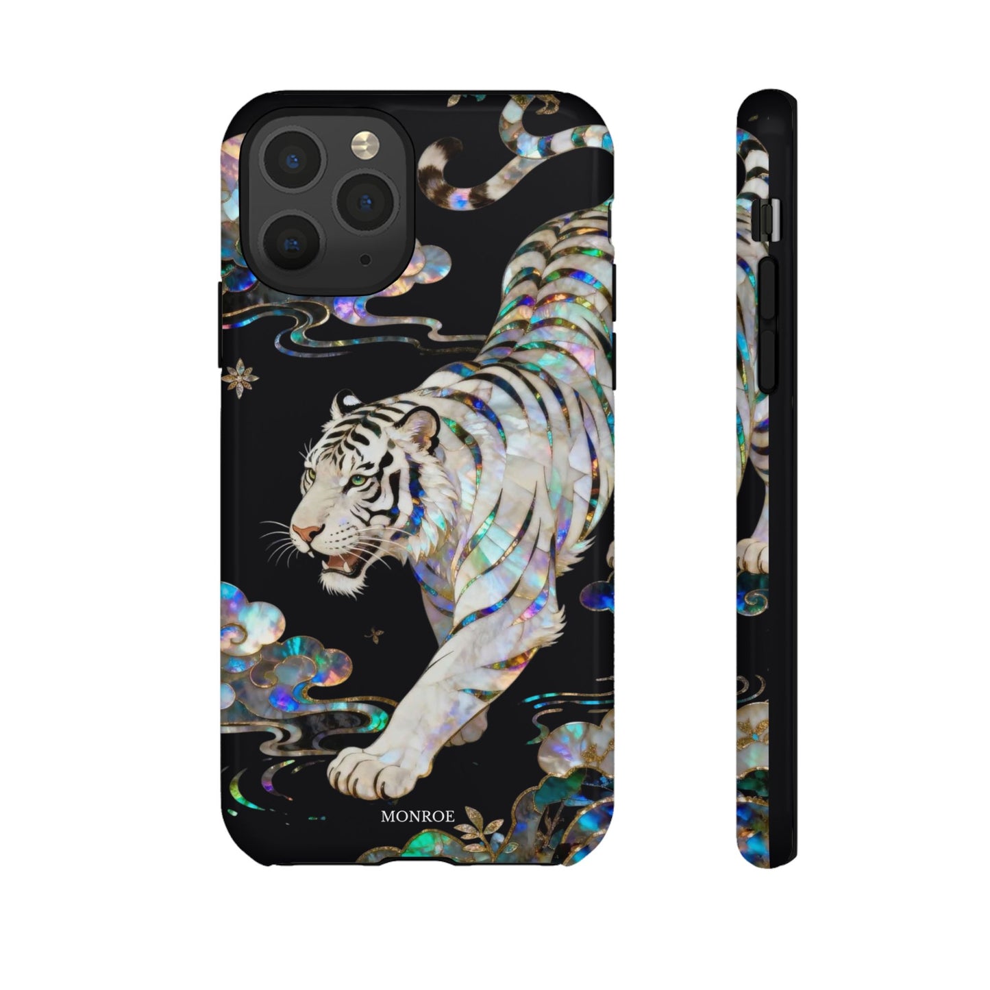 Iridescent White Tiger Tough Case