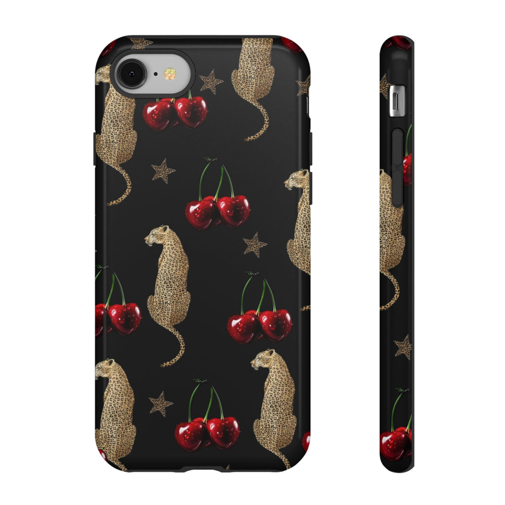 Leopards & Cherries Phone Case