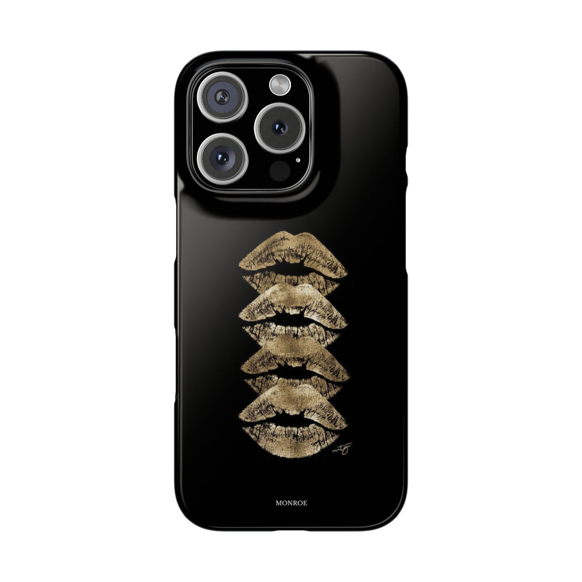 Gold Kiss Stack Case